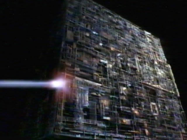 A Borg attacking